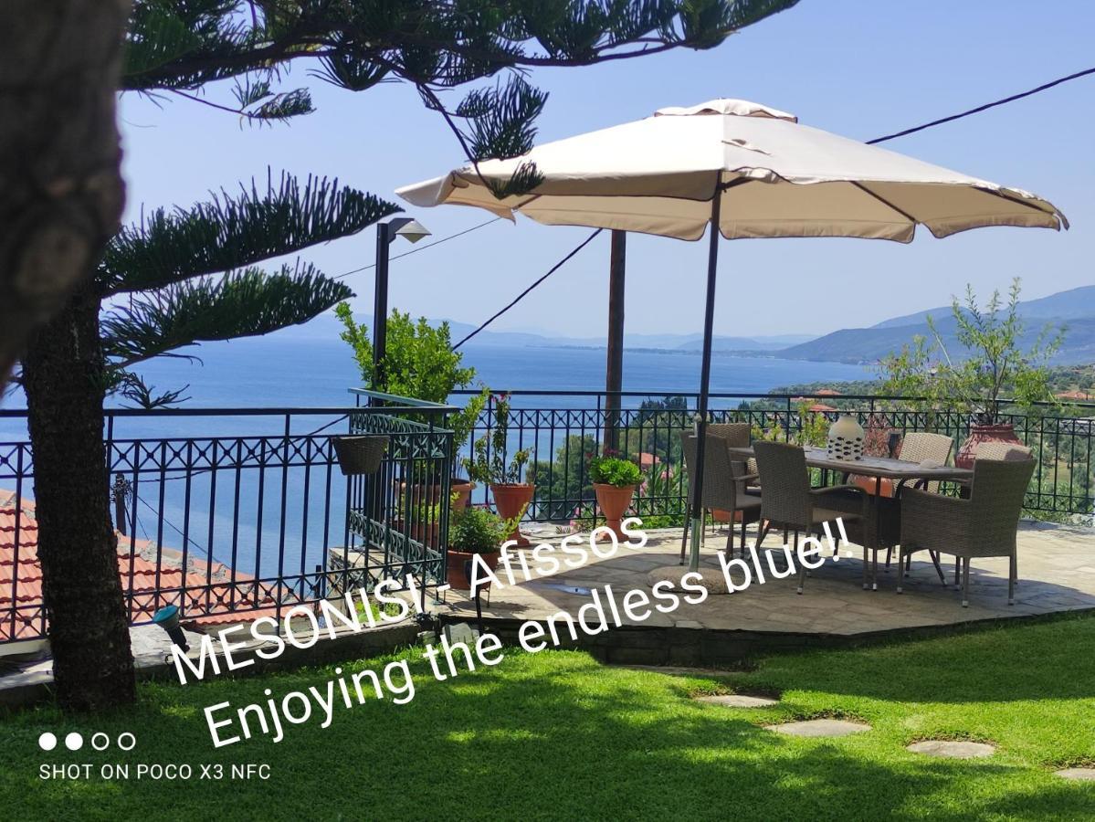 Mesonisi Με Υπέροχη Θέα Στον Παγασητικό!! Villa Áfissos Bilik gambar